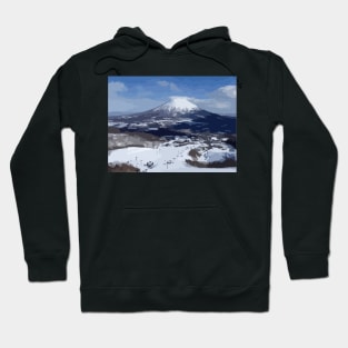 Niseko Ski Painting Hoodie